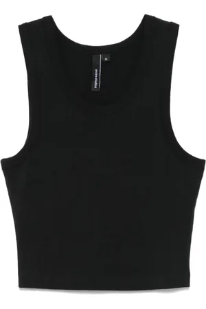 Entire Studios Topp, Dam, L, Kort Tanktop i Svart