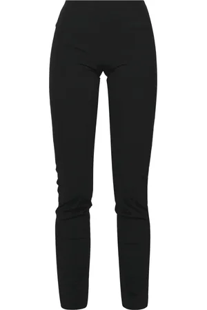 LIVIANA CONTI Byxor, Dam, L, Ankellånga tekniska leggings med overlocksömmar