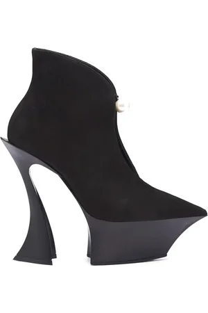 MUGLER Skor, Dam, 38 EU, Stiliga Ankelboots för Kvinnor