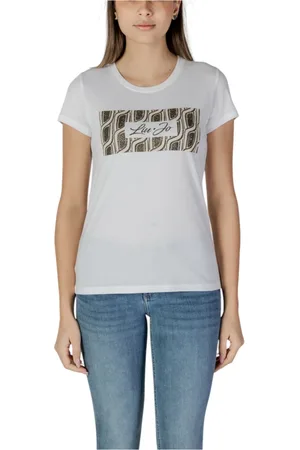 Liu Jo Topp, Dam, XS, Bomull, Kortärmad T-shirt i bomull