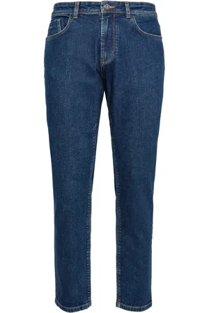 Boggi Milano Jeans, Herr, W38, Denim, Stretch Denim Jeans