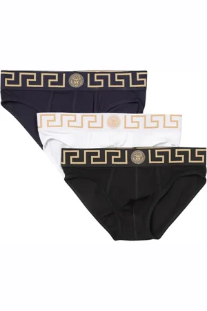 VERSACE Underkläder, Herr, S, Bomull, Grekisk Nyckelmönster Briefs