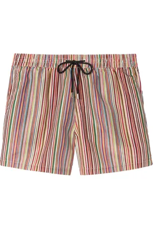 Paul Smith Badkläder, Herr, M, Signaturrandiga Badshorts