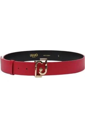 Liu Jo Accessoarer, Dam, M, Elegant Polyuretanbälte med Distinkt Spänne