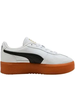 PUMA Skor, Dam, 39 EU, Läder, Retro Läder Sneakers Elevata Palermo