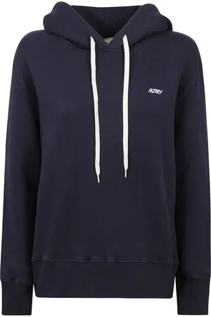 Autry Sweatshirts & Hoodies, Dam, XL, Hoodie med broderat logotyp
