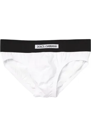 Dolce & Gabbana Underkläder, Herr, M, Bomull, Klassiska vita bomullsbriefs