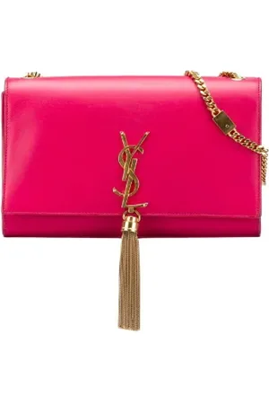 Saint Laurent Pre-owned, Dam, ONE Size, Pre-owned Laeder axelremsvskor