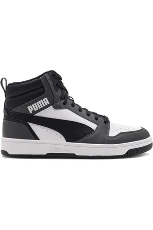 PUMA Skor, Herr, 44 1/2 EU, Rebound V6 Vit-Svart Sneakers