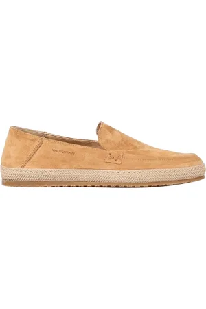 Stuart Weitzman Skor, Herr, 43 EU, Mocka, Espadrille Loafer Casual Comfort