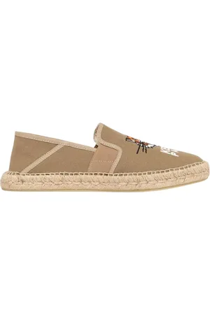 Kenzo Skor, Herr, 41 EU, Tiger Broderi Canvas Espadriller