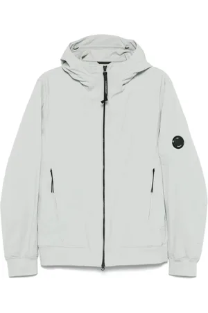C.P. Company Jacka, Herr, L, Polyester, Goggle Hooded Jacket med Shell-R Tyg