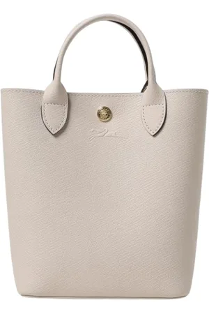 Longchamp Väska, Dam, ONE Size, Läder, Gul Kräm Mini Tote Väska