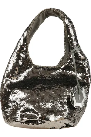 J.W.Anderson Väska, Dam, ONE Size, Paljetter, Paillett Shopper Handväska med Metallcharm