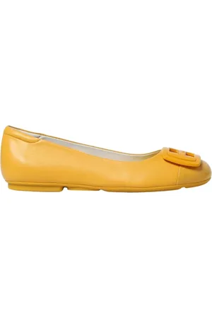 Hogan Skor, Dam, 39 EU, Läder, Elegant Läder Ballerina Flats