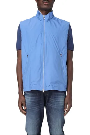 Paul & Shark Jacka, Herr, L, Polyester, Blå ZipUp Suit Vest