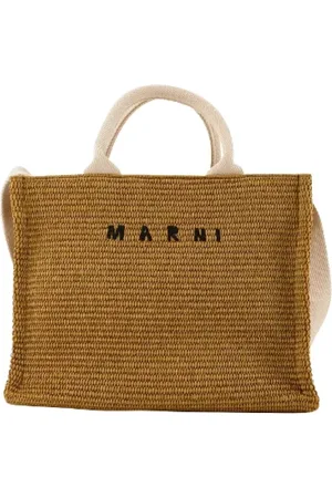 Marni Väska, Dam, ONE Size, Bomull, Sommarväska i Raffia