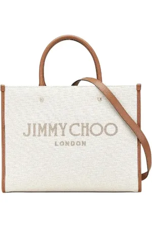 Jimmy Choo Pre-owned, Dam, ONE Size, Pre-owned handväska i canvas