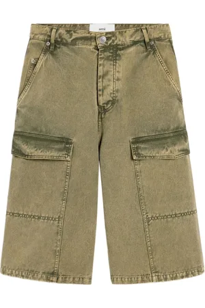 Ami Shorts, Herr, W31, Denim, Lastficka Knappgylf Shorts