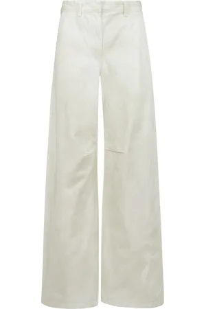 Entire Studios Byxor, Dam, S, Denim, Denim jeans med dold dragkedja