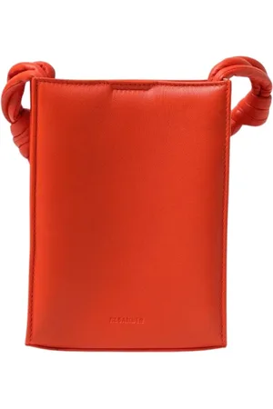 Jil Sander Väska, Dam, ONE Size, Läder, Knuten Läder Mini Väska
