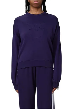 Pinko Stickade tröjor & koftor, Dam, XS, Blå Cashmere Turtleneck Sweater