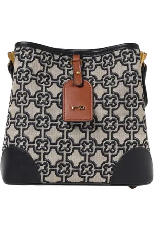 V°73 Väska, Dam, ONE Size, Läder, Blå Crossbody-väska Snygg och Funktionell