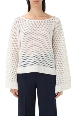 Allude Stickade tröjor & koftor, Dam, S, Kashmir, Kashmir Stickad Pullover Tröja