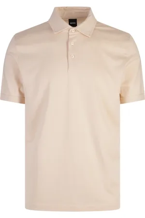 HUGO BOSS Topp, Herr, 2Xl, Bomull, Brun Polo Skjorta Bomull Piqué
