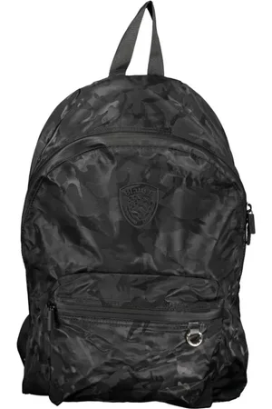 Blauer Väska, Herr, ONE Size, Polyester, Stilren Ryggsäck med Laptopfack