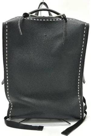 Fendi Pre-owned, Herr, ONE Size, Läder, Pre-owned Laeder axelremsvskor
