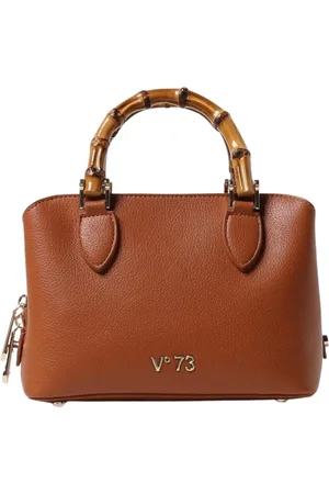V°73 Väska, Dam, ONE Size, Bambu, Elegant bambuhandtag Satchelväska