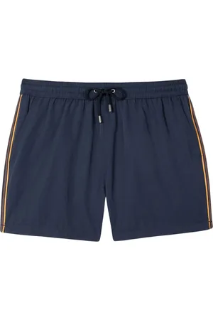 Paul Smith Badkläder, Herr, L, Marinblå Badshorts med Ränder