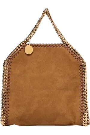 Stella McCartney Väska, Dam, ONE Size, Läder, Elegant Mini Tote med Kedjedetalj
