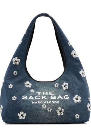 Marc Jacobs Väska, Dam, ONE Size, Bomull, Blå Skuldväska för Kvinnor