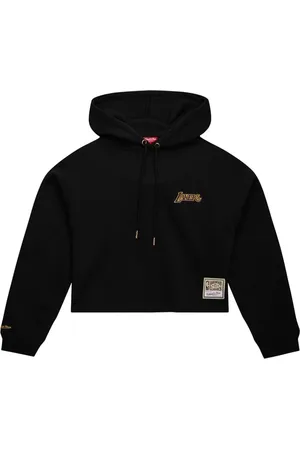 Mitchell & Ness Sweatshirts & Hoodies, Dam, M, NBA Dam Lakers Crop Hoodie