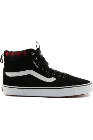 Vans Skor, Herr, 45 EU, Denim, Svart Röd Filmore Hi Top Sneakers