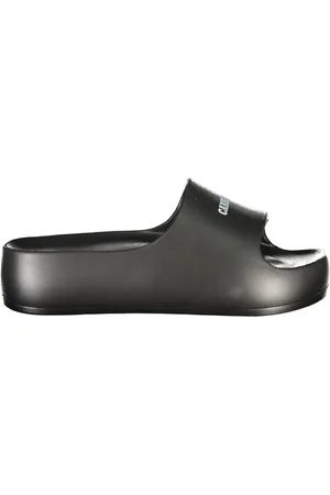 Carrera Skor, Dam, 39 EU, Svarta Polyeten Sandaler med Platå