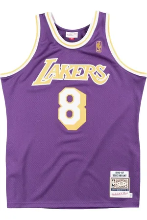 Mitchell & Ness Sport, Herr, S, Polyester, Kobe Bryant Lakers Tröja 96 Lila