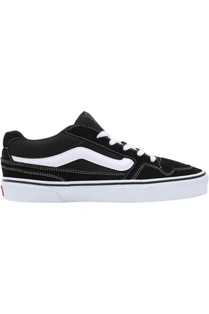 Vans Skor, Herr, 44 1/2 EU, Svart och vita sneakers