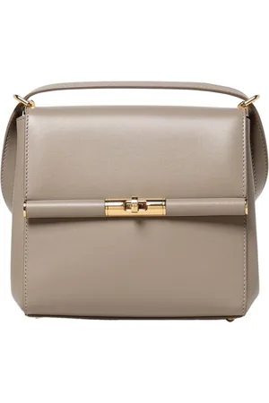 Dolce & Gabbana Väska, Dam, ONE Size, Läder, Brun Läder Mini Handväska
