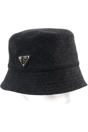 Prada Pre-owned, Herr, ONE Size, Bomull, Pre-owned Ylle hattar-och-kepsar