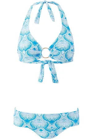 Melissa Odabash Badkläder, Dam, S, Lotus Halterneck Bikini Set