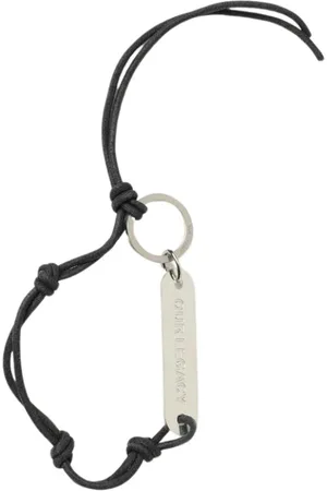 OUR LEGACY Accessoarer, Herr, ONE Size, Stilren Metallplatta Nyckelring