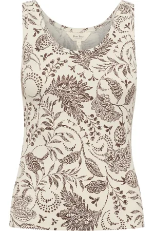 Part Two Topp, Dam, 2Xl, Paisley Print Blus
