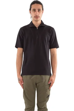 C.P. Company Topp, Herr, XL, Vintage Zip Polo Shirt