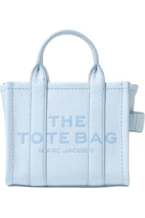 Marc Jacobs Väska, Dam, ONE Size, Läder, Blå Läder Mini Tote Handväska