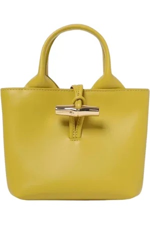 Longchamp Väska, Dam, ONE Size, Läder, Mini Tote Väska i Mastic