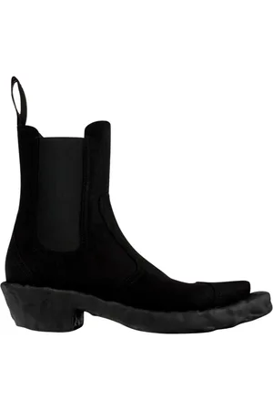 Camper Skor, Dam, 40 EU, Svarta Chelsea-boots med strukturerad sula