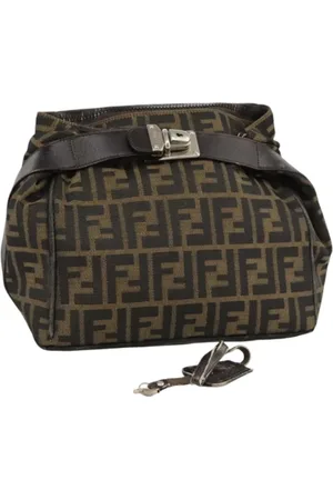 Fendi Pre-owned, Dam, ONE Size, Pre-owned handväska i canvas